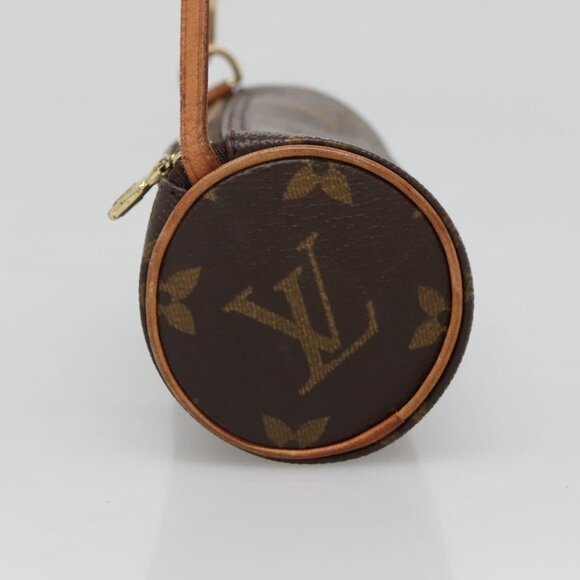 LOUIS VUITTON Monogram Papillon Pouch LV Auth 132871 - Picture 5 of 16